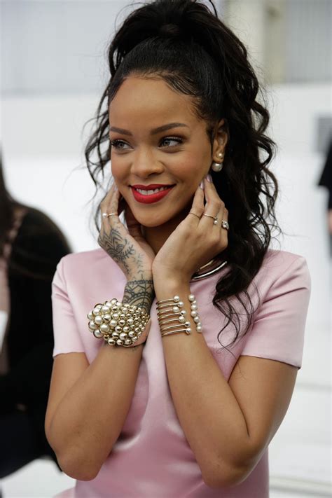 Pink Variegated Rihanna Dior Cruise 2015 X And X