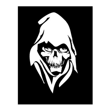 Death face .ai Royalty Free Stock Free Vector