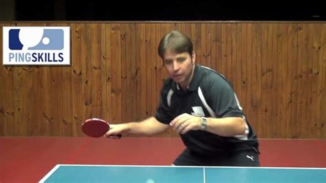 Forehand Counterhit Lesson Table Tennis Pingskills Youtube