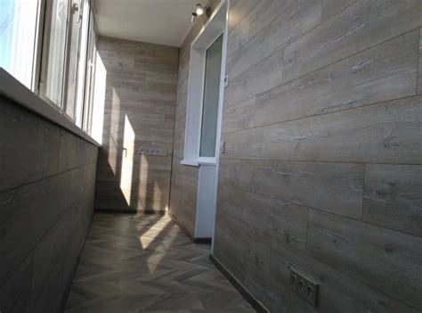 Отделка стен на балконе – выбор материала