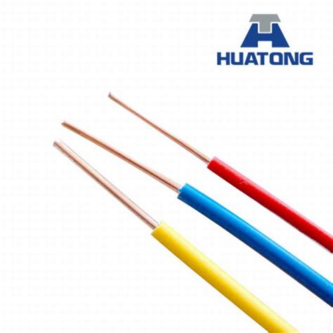 Solid Copper Conductor Pvc Insulated Single Core Wire Jytopcable