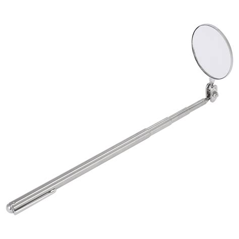 50mm ID Round Telescopic Inspection Mirror Retractable Mirror With