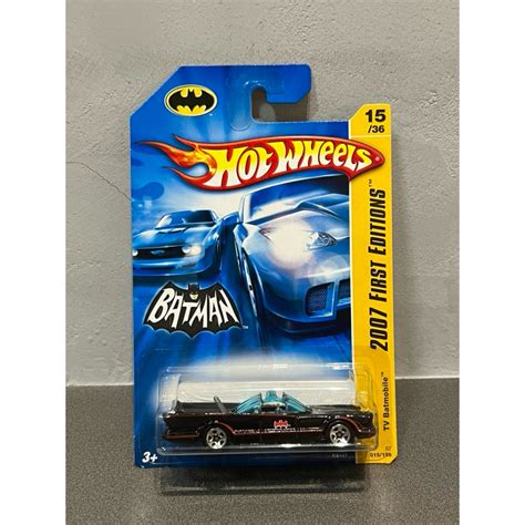 初版 Hot Wheels 風火輪 TV Series Batmobile Batman 蝙蝠俠 蝙蝠車 DC 蝦皮購物