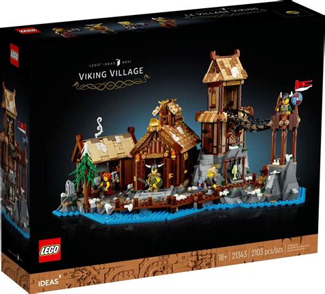 Valhalla Awaits As Lego Debuts New Lego Ideas Viking Village Set