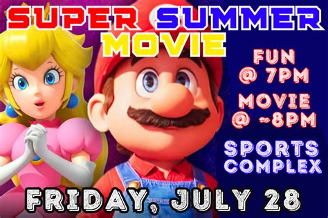 Super Summer Movie Night Fall Creek