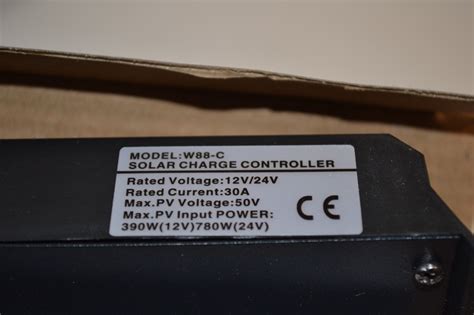 solar charge controller model   ebay