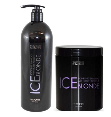 Profis Szampon Maska Ice blonde x ml ochrona koloru do włosów
