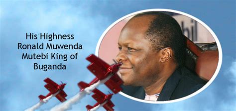 William Kituuka Kiwanuka His Highness Ronald Mutebi King Of Buganda