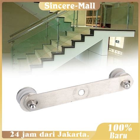 Jual Penjepit Kaca Jepit Kaca Plat Railing Kaca Sayap Tiang Railing