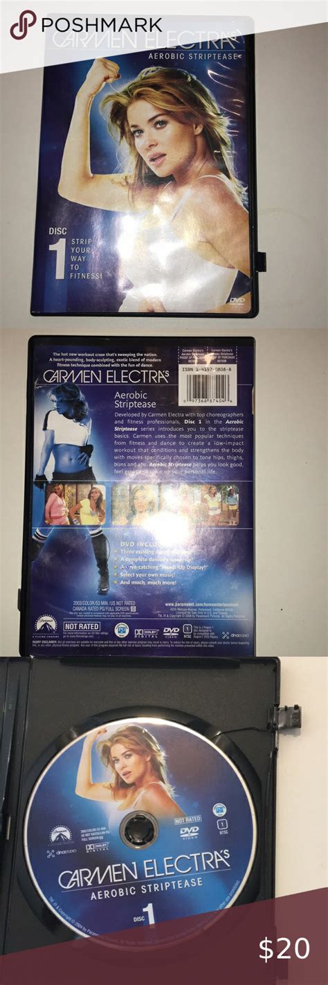 Carman Electra Aerobics Striptease DVD Striptease Aerobics Dvd