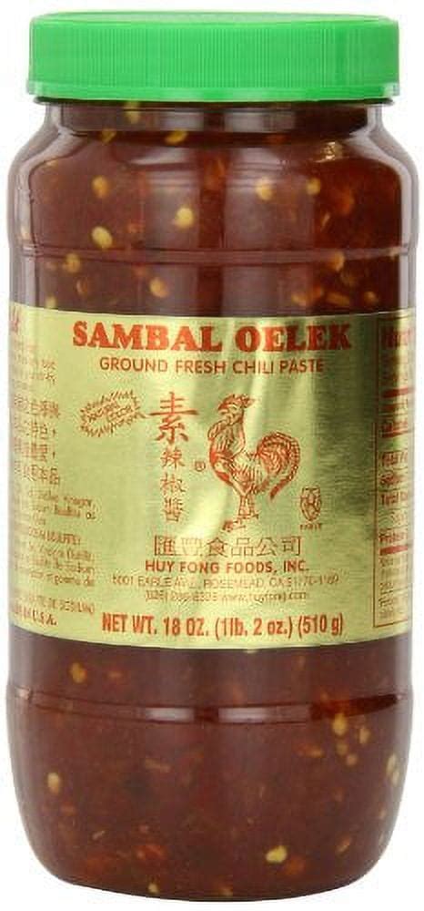 Huy Fong Sambal Oelek Chili Paste 18 Oz Walmart