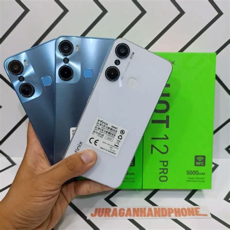 Jual Infinix Hot 12 Pro NFC 8 128GB Hp Second Seken Bekas Fullset Shopee Indonesia