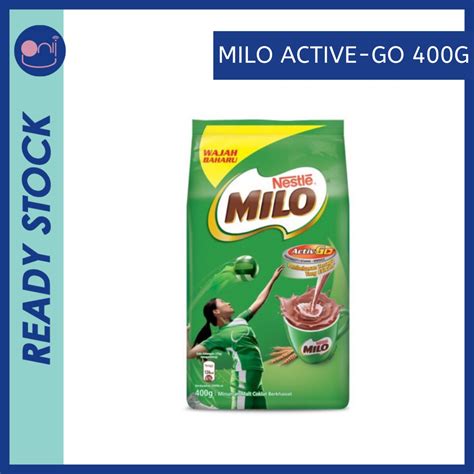 READY STOCK MALAYSIA Nestle Milo Activ Go 400g Shopee Malaysia