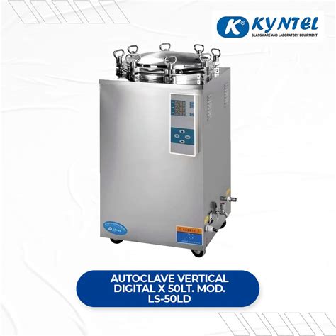 AUTOCLAVE VERTICAL DIGITAL X 50 LT MOD LS 50LD KYNTEL Importadora