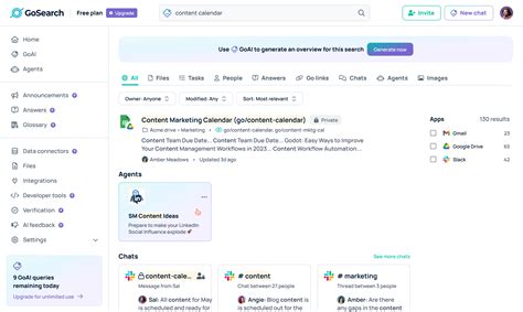 Launch YC: GoSearch Free: Personal Enterprise Search & AI Agents | Y