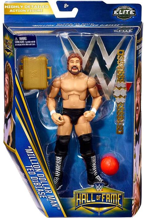 WWE Wrestling Elite Hall of Fame Ted Dibiase Exclusive 6 Action Figure ...