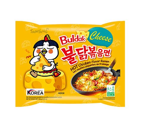 Samyang Buldak Cheese Hot Chicken Flavour Pack Halal Food Australia