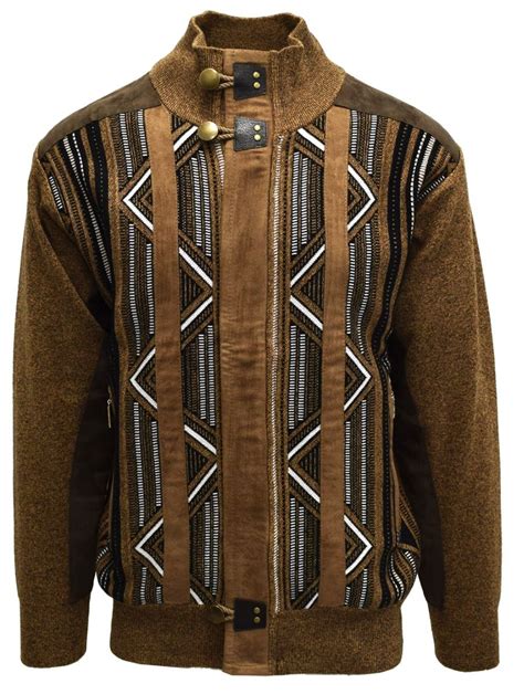 Silversilk Men's Sweater - Multi Stripe