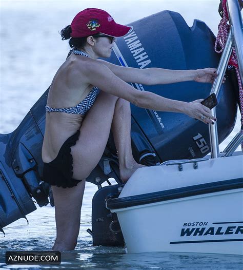 Andrea Corr Sexy In A Bikini During Waterspouts Session At The Posh Sandy Lane Hotel In Barbados