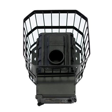 Чугунная банная печь Сибирь-15 с выносным топочным каналом (НМК ...