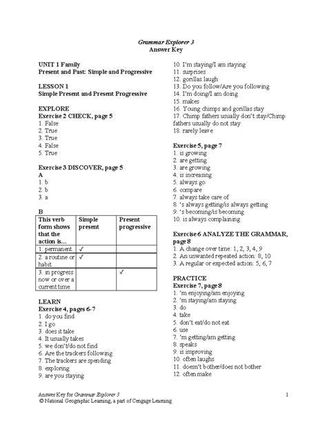Explorer 3 Heinle Answer Key 2