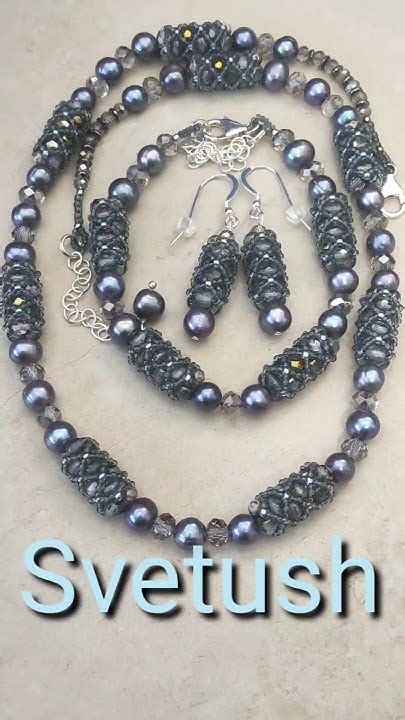 Украшения с речным жемчугом #handmadejewelry #pearljewellery # ...