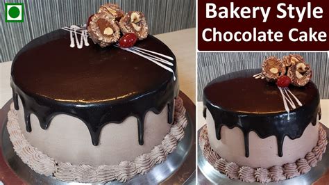 Bakery Style Super Soft And Spongy Eggless Chocolate Cake With Extra Flavour चॉकलेट केक रेसिपी