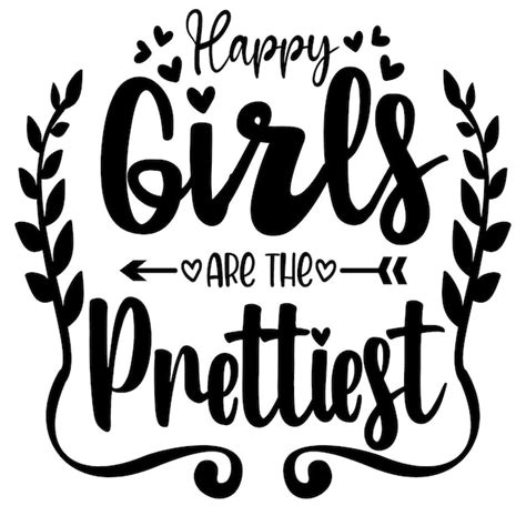 premium vector  black  white image   quote   happy