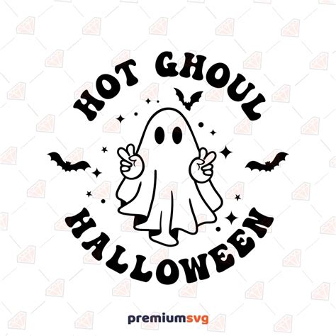 Hot Ghoul Halloween SVG Ghoul Season SVG PremiumSVG