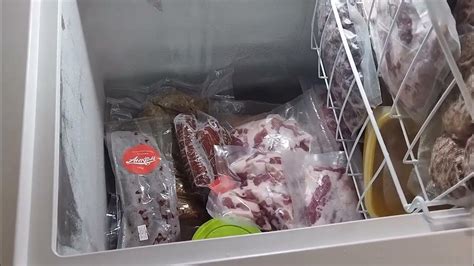 Морозильный ларь Aceline. C211AMG Ларь загружен, но место есть ...