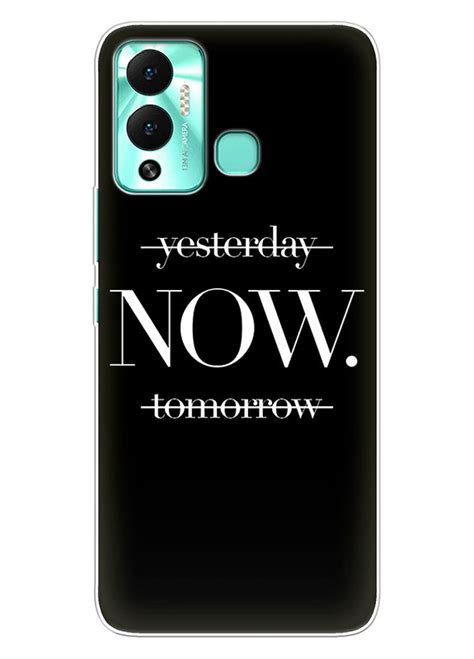 Infinix Hot Play силіконовий чохол з картинкою Now