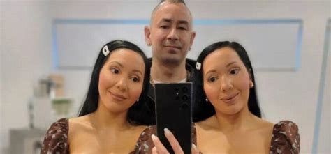 Worlds Most Identical Twins With Shared Partner Celebrate Birthday