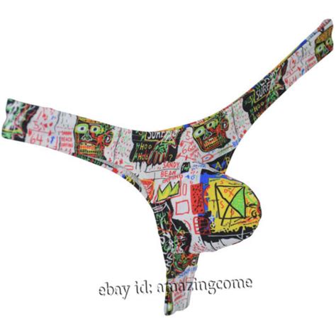 Sexy Men S Bikini Thong Underwear Contour Pouch Sports T Back Posing G String Ebay