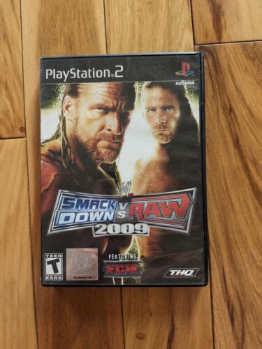 WWE SmackDown Vs Raw 2009 Featuring ECW Sony PlayStation 2 2008