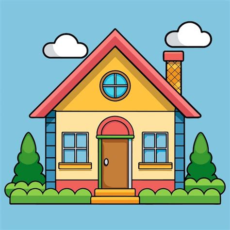 Desenho De Casas Infantil - Vetores e ilustrações de Desenho casa infantil para download gratuito ...