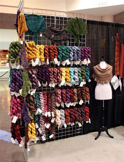 Yarn Display Booth More Stitches West Pics Yarndisplay Booth