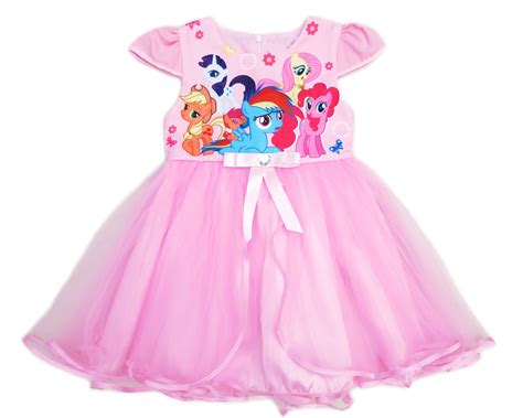 Wenchoice Pink My Little Pony Friends Tulle Dress Girls Xxl9y 10y