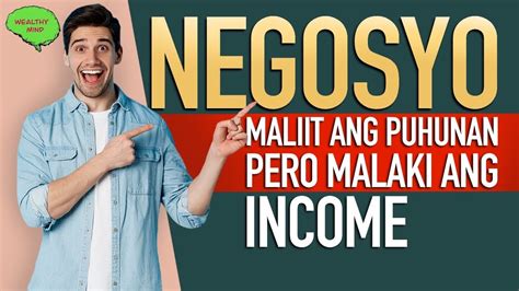 6 Negosyong Patok Sa Maliit Na Puhunan YouTube