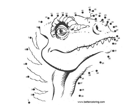 Jurassic World T Rex Coloring Pages - Free Printable Coloring Pages