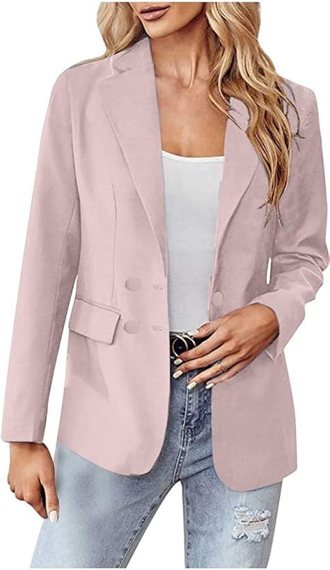 Casual Kostüme Blazer Longblazer Sportlich Elegant Damen Jacke Lang