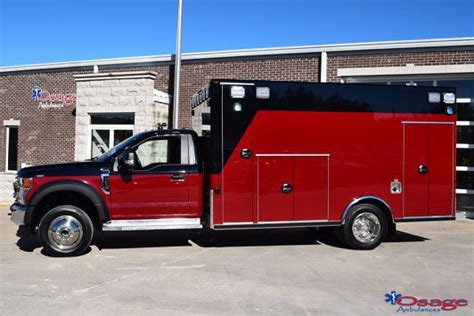 Type I Super Warrior F550 Ambulance Sold To City Of Wixom Of Wixom MT