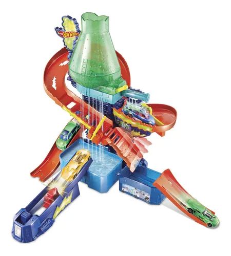 Pista De Juguete Hot Wheels Color Shifters Laboratorio Cient Env O Gratis