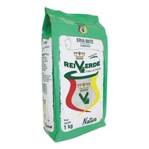 Erva Mate Rei Verde Tradicional 1kg Erva Mate Magazine Luiza