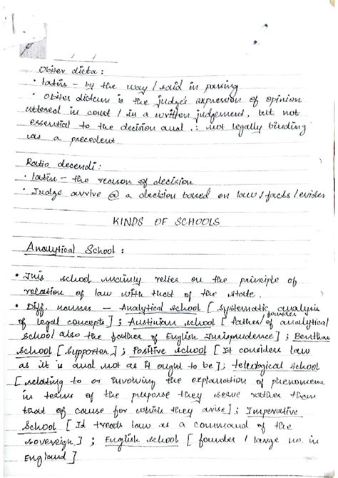 Jurisprudence Lecture Notes 7
