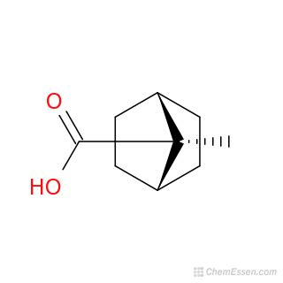 7 Methylbicyclo 2 2 1 Heptane 7 Carboxylic Acid Structure C9H14O2