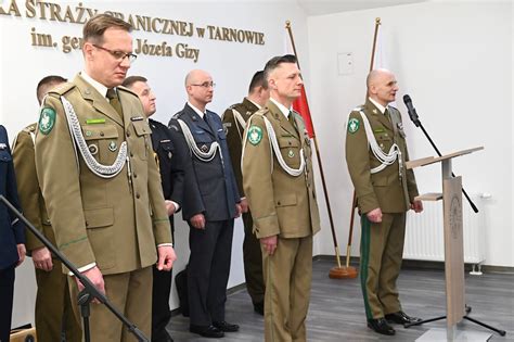 Zmiana komendanta w tarnowskiej placówce straży granicznej Nowy szef