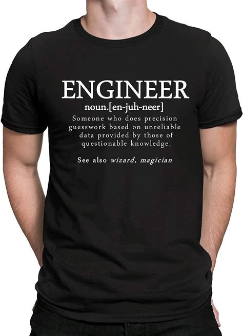 Lustiges Ingenieur T Shirt Funny Engineer T Shirt T Shirt Für Herren Männer Geschenk T Shirt