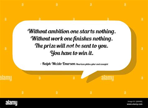 Ambition Work And Prize Motivational Quote Motivational Quote Sign