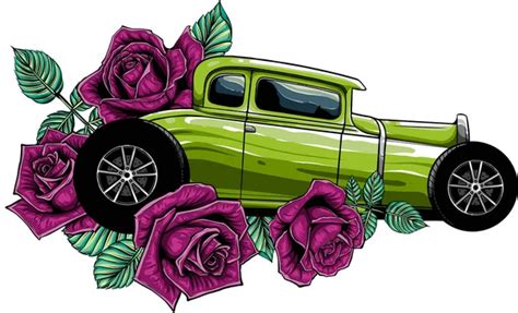 Imágenes De Dibujos Animados De Hot Rod De Emergencia Página