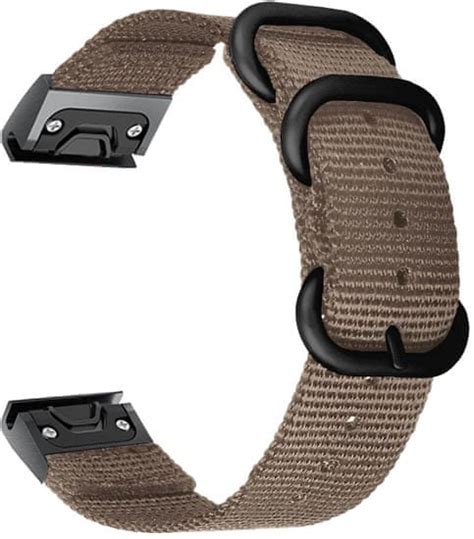 Tactical Nylonowy Pasek Do Zegarka Garmin Fenix Quickfit Mm